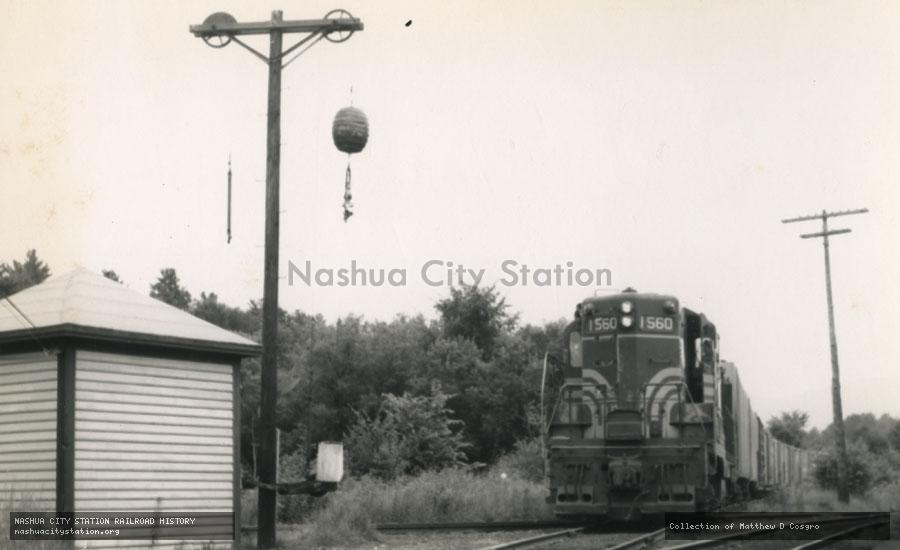 Postcard: Boston & Maine Railroad #1560 at Whitefield